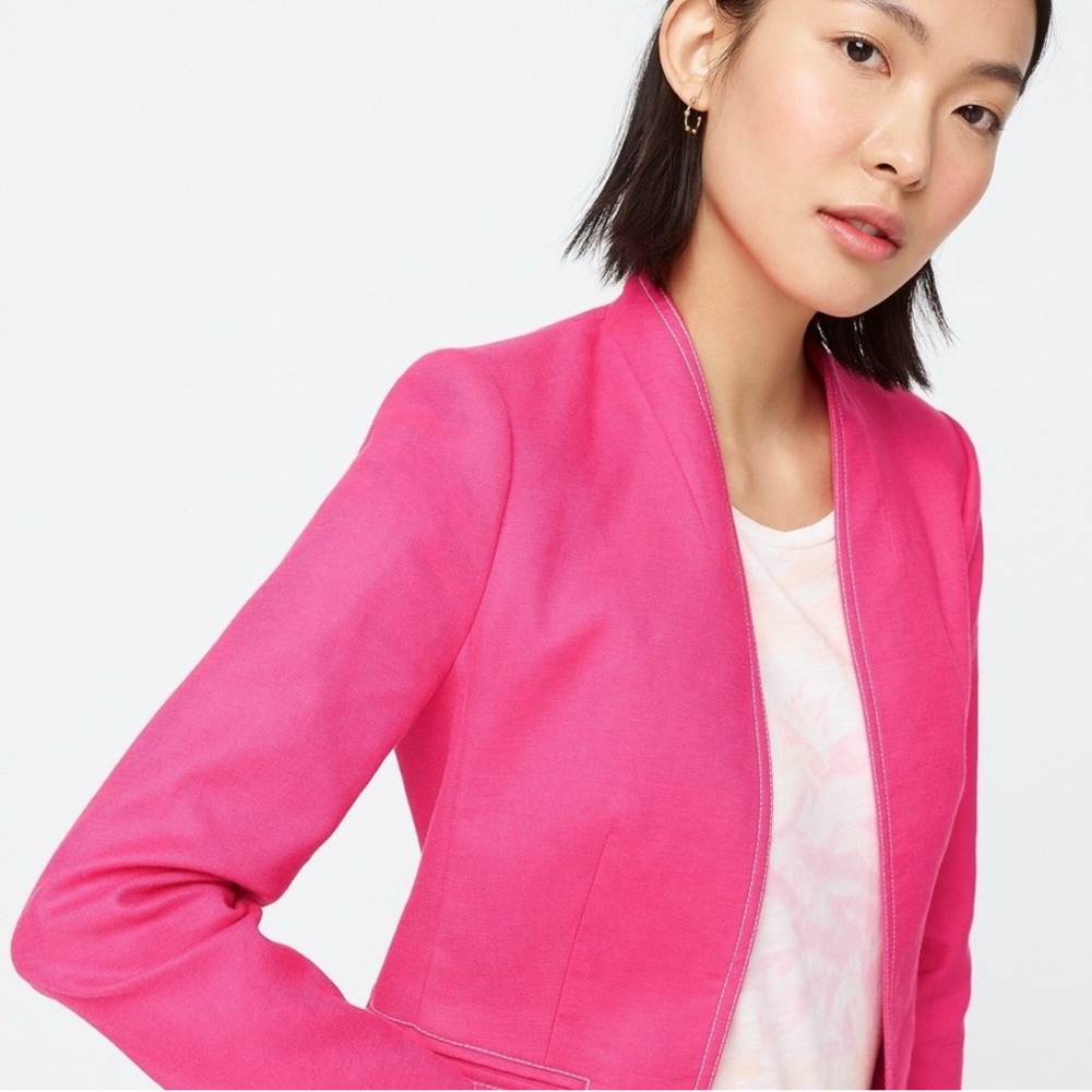 J. Crew Women's Pink Blazer